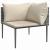 Set mobilier de grădină cu perne, 3 piese, gri, poliratan GartenMobel Dekor
