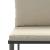 Set mobilier de grădină cu perne, 3 piese, gri, poliratan GartenMobel Dekor