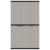 Dulap depozitare de exterior, gri și negru, 97x37x165 cm, PP GartenMobel Dekor