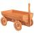 Căruță decorativă, 70x43x54 cm, lemn masiv de brad GartenMobel Dekor