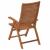 Scaune grădină rabatabile 4 buc. 56x72x107 cm lemn masiv acacia GartenMobel Dekor