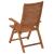 Scaune grădină rabatabile 6 buc. 56x72x107 cm lemn masiv acacia GartenMobel Dekor