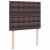 Pat box spring cu saltea, maro închis, 120x200 cm, textil GartenMobel Dekor