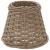 Abajur de veioză maro Ø15x12 cm răchită GartenMobel Dekor