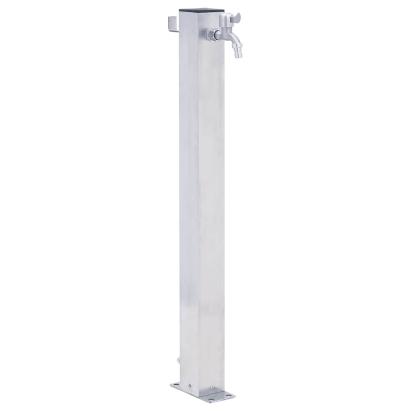 Coloană de apă de grădină, 100 cm, oțel inoxidabil, pătrat GartenMobel Dekor