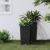 Jardinieră cu interior detașabil antracit 11 / 26,5 L PP ratan GartenMobel Dekor