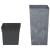 Jardinieră cu interior detașabil, gri, 21/49 L, PP aspect beton GartenMobel Dekor