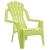 Scaune grădină de copii 2 buc. verde 37x34x44 cm PP aspect lemn GartenMobel Dekor