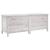 Ladă depozitare de grădină alb 150x50x56,5 cm lemn masiv brad GartenMobel Dekor
