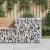 Coș gabion, argintiu, 70x70x65 cm, fier galvanizat GartenMobel Dekor