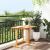 Masă de balcon pliabilă, 90x60x72 cm, lemn masiv de acacia GartenMobel Dekor
