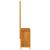 Jardinieră cu spalier, 55x29,5x132 cm, lemn masiv acacia GartenMobel Dekor