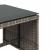 Scaune de grădină cu perne, 4 buc. gri 41x41x36 cm poliratan GartenMobel Dekor