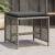 Scaune de grădină cu perne, 4 buc. gri 41x41x36 cm poliratan GartenMobel Dekor