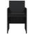 Set mobilier de grădină cu perne, 5 piese, negru, poliratan GartenMobel Dekor