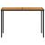 Set mobilier de grădină cu perne, 5 piese, negru, poliratan GartenMobel Dekor