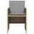 Set mobilier pentru grădină, 5 piese, cu perne, bej, poliratan GartenMobel Dekor