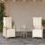Set bistro cu perne, 3 piese, bej, poliratan GartenMobel Dekor