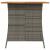 Set mobilier de grădină cu perne, 5 piese, gri, poliratan GartenMobel Dekor