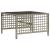 Set mobilier colțar grădină perne 3 piese gri deschis poliratan GartenMobel Dekor