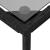 Set mobilier de grădină cu perne, 3 piese, negru, poliratan GartenMobel Dekor