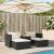 Set mobilier de grădină cu perne, 5 piese,poliratan/lemn acacia GartenMobel Dekor