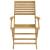 Scaune grădină pliante 2 buc 54,5x61,5x86,5cm lemn masiv acacia GartenMobel Dekor