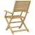 Scaune grădină pliante 2 buc 54,5x61,5x86,5cm lemn masiv acacia GartenMobel Dekor