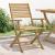 Scaune grădină pliante 2 buc 54,5x61,5x86,5cm lemn masiv acacia GartenMobel Dekor