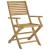 Scaune grădină pliante 4 buc 54,5x61,5x86,5cm lemn masiv acacia GartenMobel Dekor