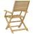 Scaune grădină pliante 4 buc 54,5x61,5x86,5cm lemn masiv acacia GartenMobel Dekor