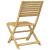 Scaune grădină pliante 4 buc. 48,5x61,5x87 cm lemn masiv acacia GartenMobel Dekor