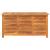 Ladă depozitare grădină cu grilaj 113x50x56cm lemn masiv acacia GartenMobel Dekor