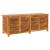 Ladă depozitare grădină cu grilaj 150x50x56cm lemn masiv acacia GartenMobel Dekor