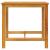 Set mobilier de balcon cu perne, 3 piese, lemn masiv acacia GartenMobel Dekor