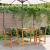 Set mobilier de balcon cu perne, 3 piese, lemn masiv acacia GartenMobel Dekor