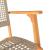 Set mobilier bistro, 3 piese, poliratan bej/lemn de acacia GartenMobel Dekor