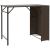 Set mobilier de grădină, pliabil, 5 piese, maro, poliratan  GartenMobel Dekor