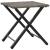 Set mobilier de grădină, pliabil, 5 piese, gri, poliratan  GartenMobel Dekor