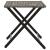 Set mobilier de grădină, pliabil, 5 piese, gri, poliratan  GartenMobel Dekor