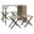 Set mobilier de grădină, pliabil, 5 piese, bej, poliratan  GartenMobel Dekor