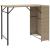 Set mobilier de grădină, pliabil, 5 piese, bej, poliratan  GartenMobel Dekor