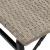 Set mobilier de grădină, pliabil, 5 piese gri deschis poliratan  GartenMobel Dekor
