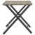 Set mobilier de grădină, pliabil, 5 piese gri deschis poliratan  GartenMobel Dekor