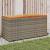 Ladă depozitare grădină gri 110x50x54 cm lemn acacia poliratan GartenMobel Dekor