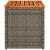 Mese laterale de grădină 2 buc. gri 55x34x37cm lemn/poliratan GartenMobel Dekor