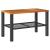 Set mobilier relaxare grădină 4 piese cu perne poliratan negru GartenMobel Dekor