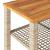 Set mobilier de grădină cu perne, 4 piese, bej, poliratan GartenMobel Dekor