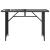 Set mobilier de grădină cu perne, 2 piese, negru, poliratan GartenMobel Dekor