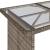 Set mobilier de grădină cu perne, 2 piese, gri, poliratan GartenMobel Dekor